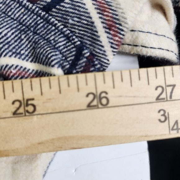 Jachs Shirt Men XXL MFG Hetitage Flannel Plaid Long Sleeve Outdoor Bust Pockets - Picture 6 of 14